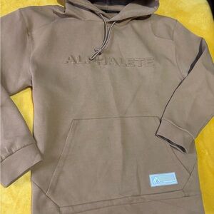 Alphalete Men's Brown Hoodie